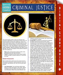 Icon image Criminal Justice (Speedy Study Guides)