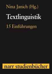 Icon image Textlinguistik: 15 Einführungen