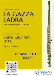 Icon image Bass Flute part of "La Gazza Ladra" overture for Flute Quartet: intermediate/advanced level