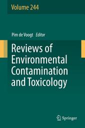 Icon image Reviews of Environmental Contamination and Toxicology Volume 244