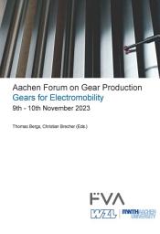 Icon image Aachen Forum on Gear Production – Gears for Electromobility. 9th - 10th November 2023