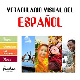 Icon image Vocabulario visual del español: El tiempo, el calendario, las acciones, la ciudad