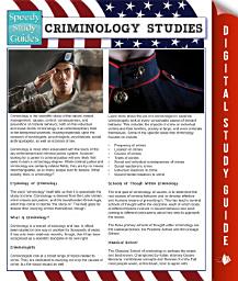 Icon image Criminology Studies (Speedy Study Guides)