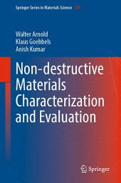 Icon image Non-destructive Materials Characterization and Evaluation