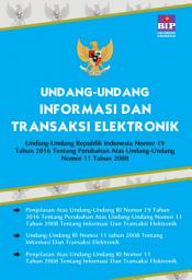 Icon image Undang-undang Informasi dan Transaksi Elektronik