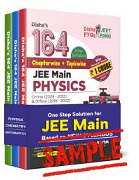 Icon image 164 JEE Main Previous Year Solved Papers Book Sample Chapters by Disha Publication