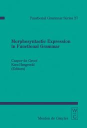 Icon image Morphosyntactic Expression in Functional Grammar