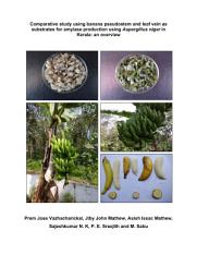 Icon image Comparative study using banana pseudostem and leaf vein as substrates for amylase production using Aspergillus niger in Kerala: an overview