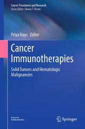 Icon image Cancer Immunotherapies: Solid Tumors and Hematologic Malignancies