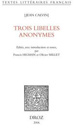 Icon image Trois libelles anonymes