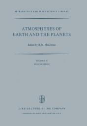 Icon image Atmospheres of Earth and the Planets: Proceedings of the Summer Advanced Study Institute, Held at the University of Liège, Belgium, July 29—August 9, 1974