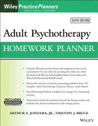 Icon image Adult Psychotherapy Homework Planner: Edition 6