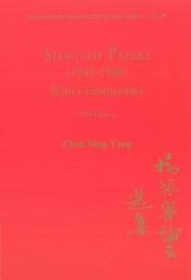 Icon image Selected Papers (1945-1980) Of Chen Ning Yang (With Commentary)