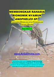 Icon image MEMBONGKAR RAHASIA BIONOMIK NYAMUK ANOPHELES SP.: Pemahaman Mendalam untuk Pengendalian Malaria