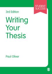 Icon image Writing Your Thesis: Edition 3