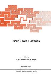 Icon image Solid State Batteries