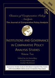 Icon image Institutions and Governance in Comparative Policy Analysis Studies: Volume Two