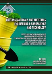 Icon image Building Materials and Materials Engineering & Nanoscience and Technology