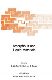 Icon image Amorphous and Liquid Materials