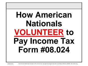 Icon image How American Nationals Volunteer to Pay Income Tax, Form #08.024