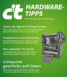 Icon image c't Hardware-Tipps: Bauanleitungen • Tests • Kaufberatung