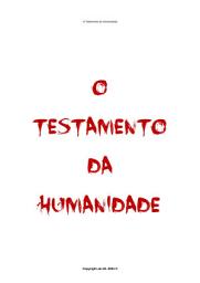 Icon image O Testamento da Humanidade