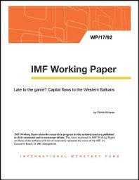 Icon image Late to the game? Capital flows to the Western Balkans