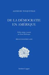 Icon image De la démocratie en Amérique: édition abrégée