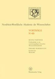 Icon image Nordrhein-Westfälische Akademie der Wissenschaften: Natur-, Ingenieur- und Wirtschaftswissenschaften Vorträge · N 405