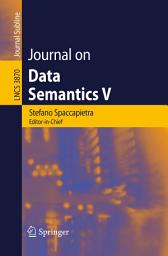 Icon image Journal on Data Semantics V