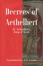 Icon image Decrees of Aethelbert