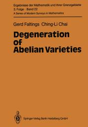 Icon image Degeneration of Abelian Varieties