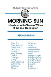 Icon image Morning Sun: Interviews with Chinese Writers of the Lost Generation