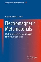 Icon image Electromagnetic Metamaterials: Modern Insights into Macroscopic Electromagnetic Fields