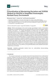 Icon image Generalization of Maximizing Deviation and TOPSIS Method for MADM in Simplified Neutrosophic Hesitant Fuzzy Environment