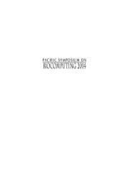 Icon image Pacific Symposium On Biocomputing 2014