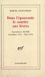 Icon image Dans l'épouvante le sourire aux lèvres (Décembre 1973 - Noël 1974)