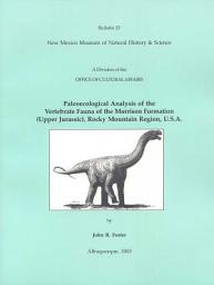 Icon image Paleoecological Analysis of the Vertebrate Fauna of the Morrison Formation (Upper Jurassic), Rocky Mountain Region, U.S.A.: Bulletin 23