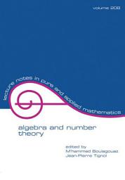 Icon image Algebra And Number Theory