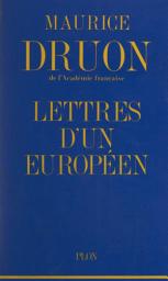 Icon image Lettres d'un Européen, 1943-1970