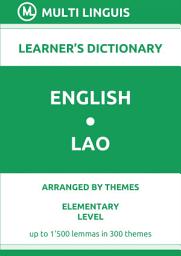 Icon image English-Lao Learner’s Dictionary (Arranged by Themes, Elementary Level): FREE FRAGMENT