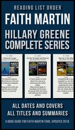 Icon image Reading List Order of Faith Martin Hillary Greene Series: [Design Edition] The complete Hillary Greene Reading Order and details of all 17 books (updated 2018)