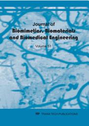 Icon image Journal of Biomimetics, Biomaterials and Biomedical Engineering Vol. 51