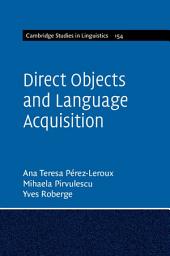 Icon image Direct Objects and Language Acquisition