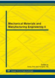 Icon image Mechanical Materials and Manufacturing Engineering II