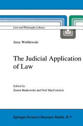 Icon image The Judicial Application of Law