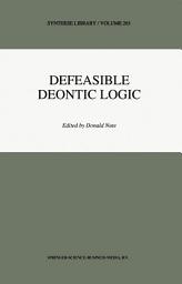 Icon image Defeasible Deontic Logic