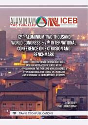 Icon image 12th Aluminium Two Thousand World Congress & 7th International Conference on Extrusion and Benchmark