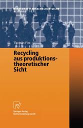 Icon image Recycling aus produktionstheoretischer Sicht