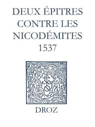 Icon image Recueil des opuscules 1566. Deux épitres contre les Nicodémites (1537)